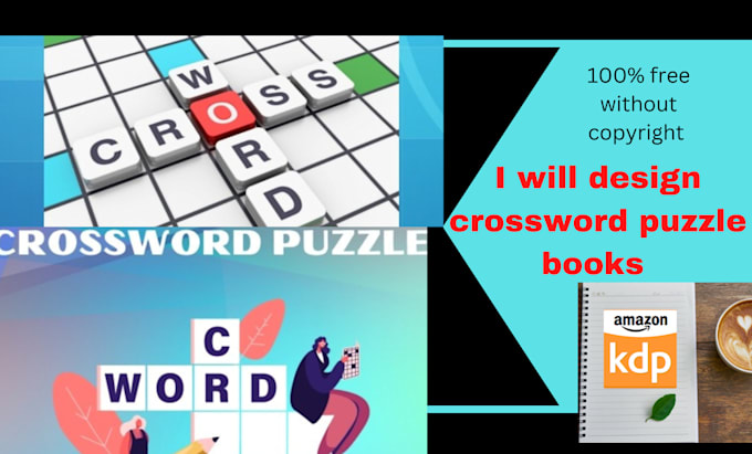 Design unique crossword puzzle and crossword puzzle for amazon kindle