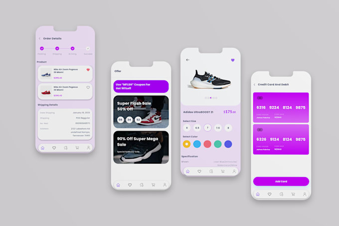 Design a functionally efficient ui for your mobile app by Synapson | Fiverr