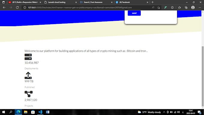 Build a website using html and css by Oxysm9 | Fiverr