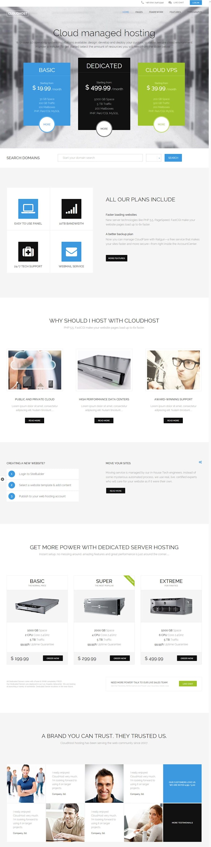 Design, redesign, develop a business website with html css by Adammait ...