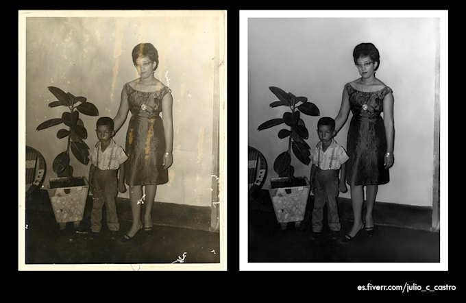 restore professional photo soon
