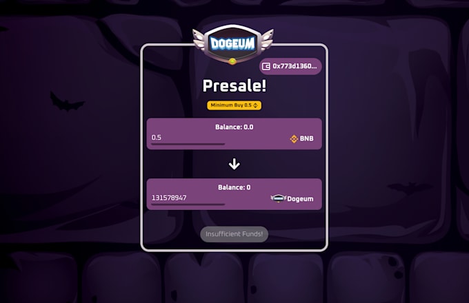 create a web3 token and presale page for you