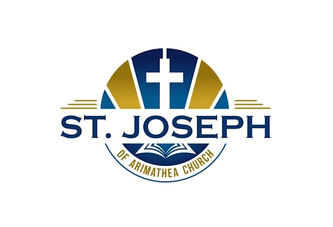 design good looking family church bishop religious logo with new concept