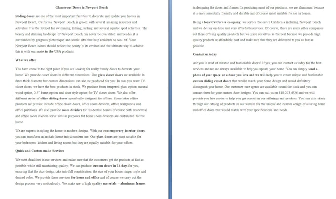 write SEO articles and blog posts