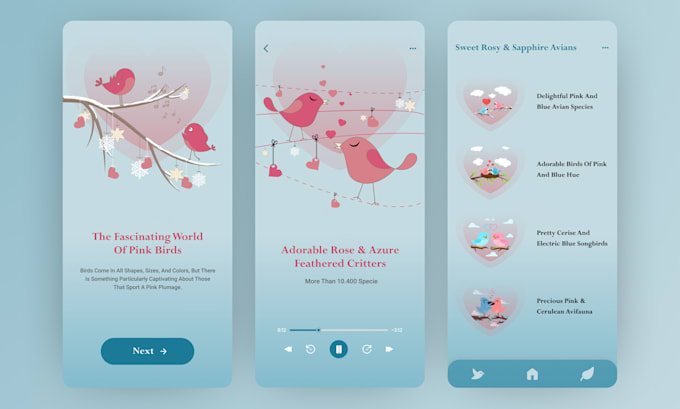 Do ui ux design for mobile using figma by Ui_priyal_lukhi | Fiverr