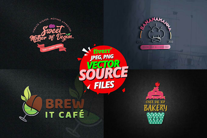 design food and restaurant logo