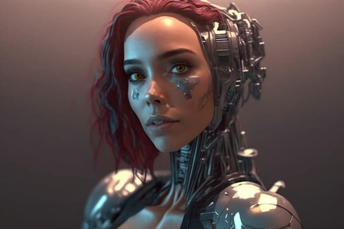 make you an ai generated digital portrait