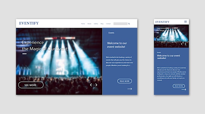 Design responsive and beautiful website using html css and js by Bc ...
