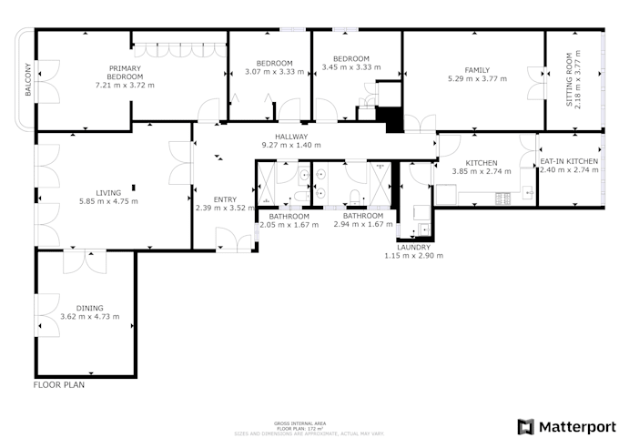 create 2d floor plan from matterport link or sketch