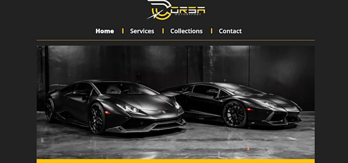 design your website from the header to the footer