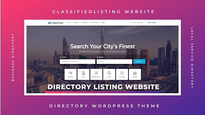 manually populate your wordpress directory website