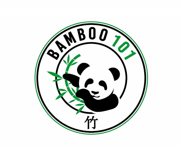 make original bamboo detail logo design