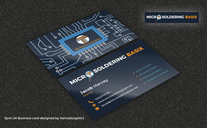Professional Business Card Design Example 3