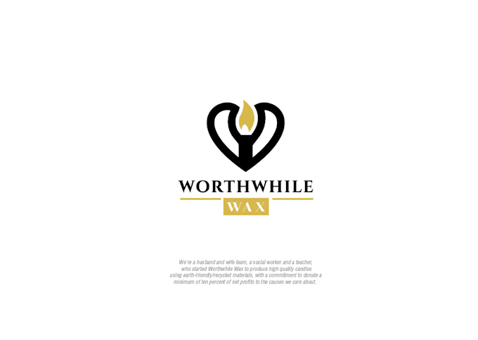 do a luxury candle label candle logo and product label
