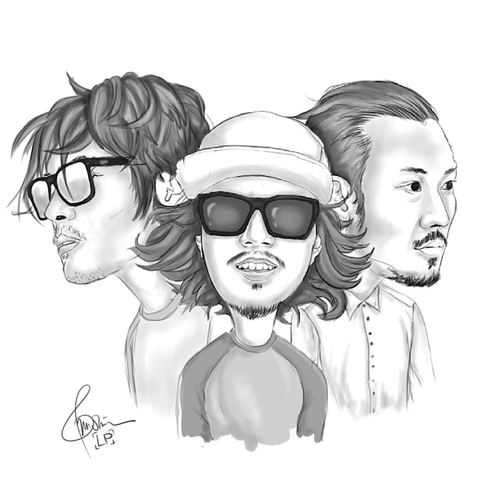 Draw your face quickly by Lujinpark Fiverr