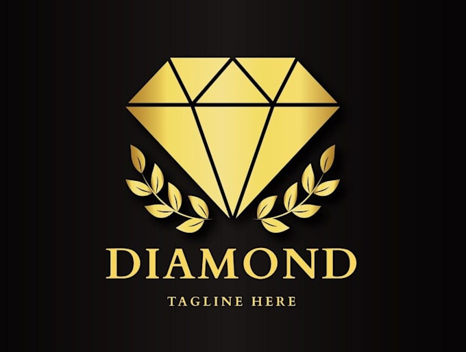 create a unique diamond logo for your company within a day
