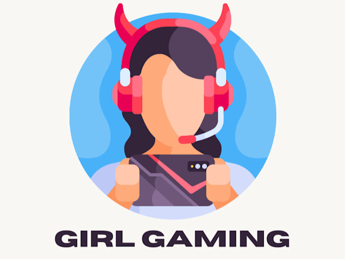 create cartoon mascot logo for youtube or facebook
