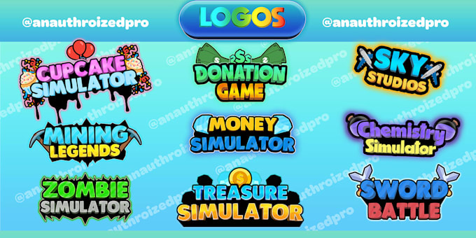 Create A Stunning Roblox Logo For Your Roblox Game By Anauthroizedpro 