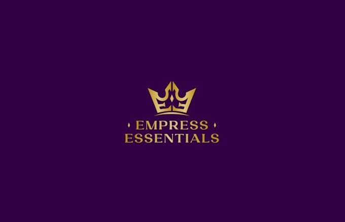 luxury gift box women logo design