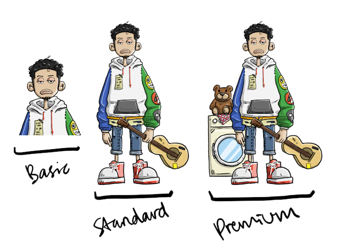 make make graffiti characters or graffiti illustration