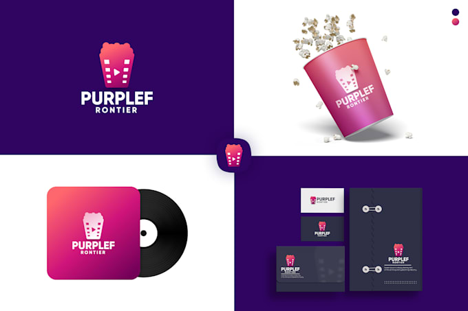 do creative brand logo design with brand identity