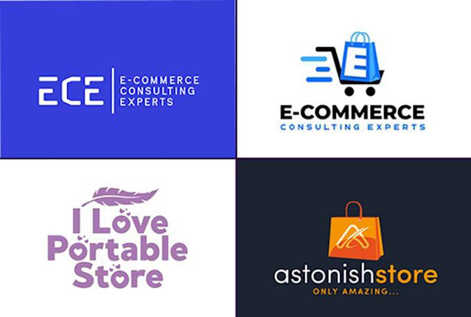 Design ecommerce online store logo for expert designer by Marie_smith0 ...