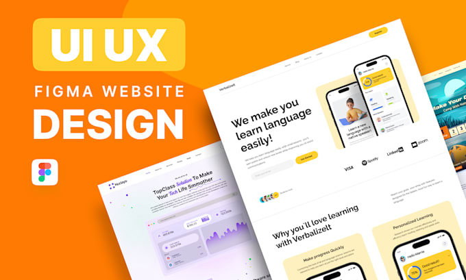 do web uiux design website design in figma, adobe xd or PSD