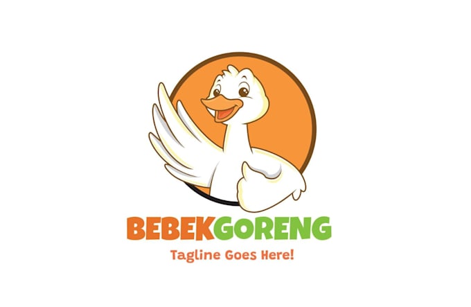 make a fantastic beautiful duck logo design just in 16 hours