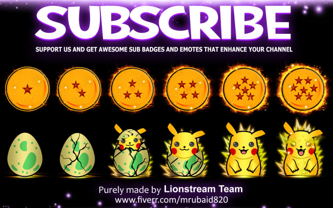 make twitch emotes, twitch badges and twitch sub badges