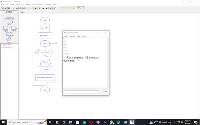 Create custom raptor flowcharts, algorithms, and pseudocode for you by ...