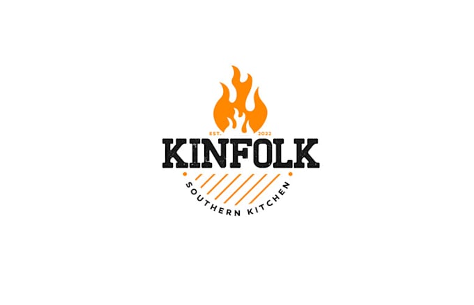 looking southern restaurant logo