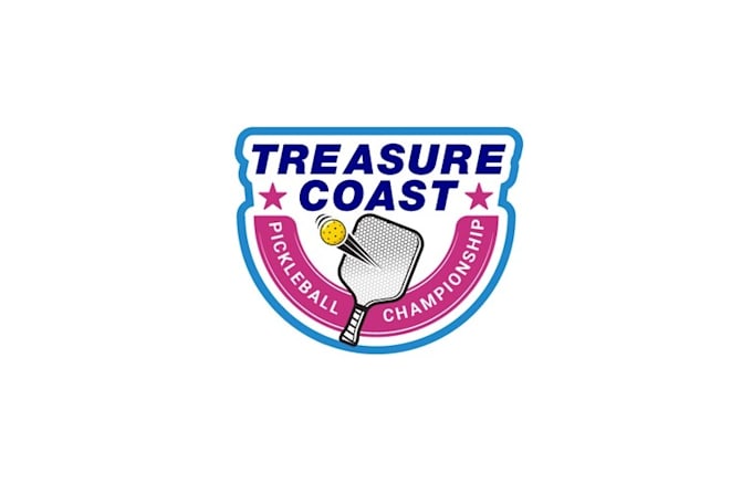 pickleball tournament logo design