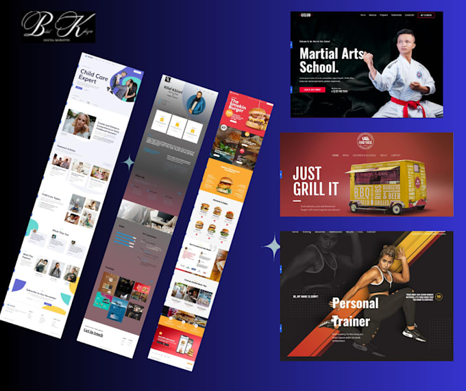 build wordpress business website design wordpress developer with elementor pro