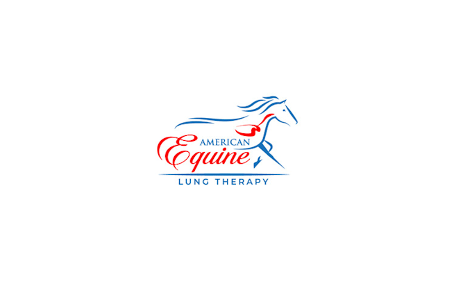 design equine breathing treatment logo