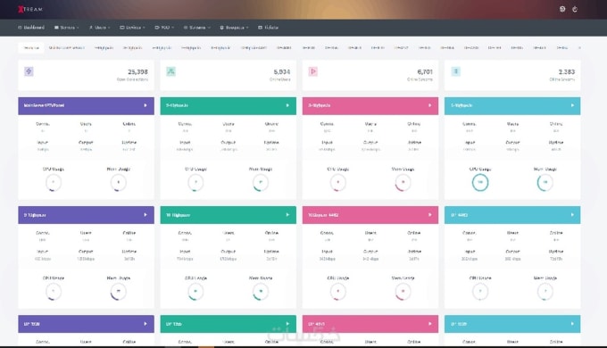 Installer ui. XTREAMUI.
