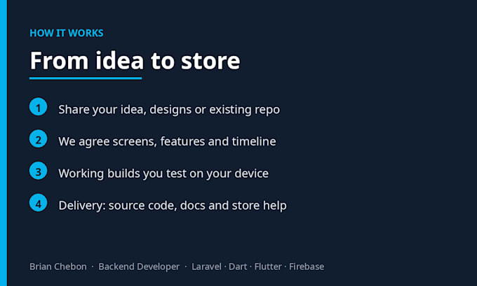 build a flutter mobile app with firebase or supabase