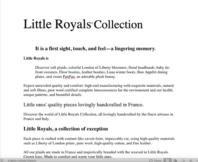 write a compelling product description