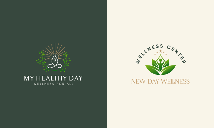 I will design custom health, wellness and fitness logo for your brand - Image 3