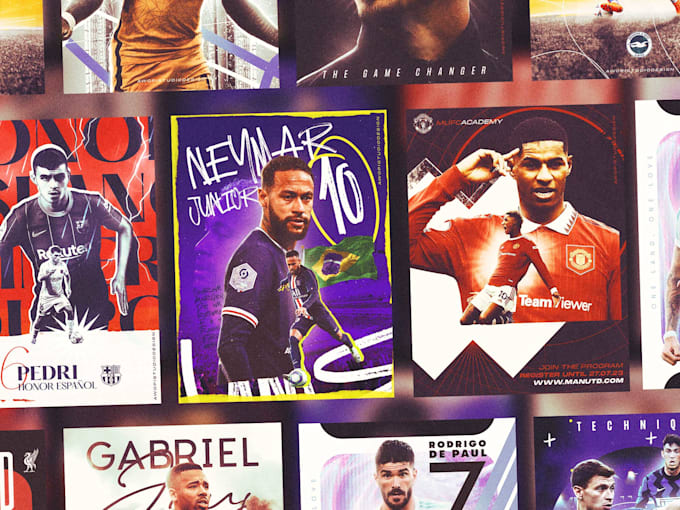 Design an eye catching promo sport poster by Awopistudio_ Fiverr