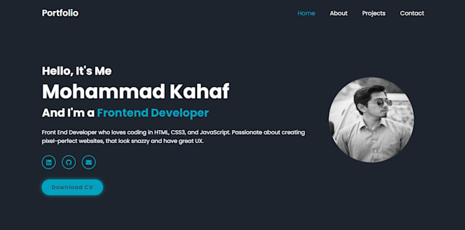Be your frontend developer in html, css, and javascript by ...