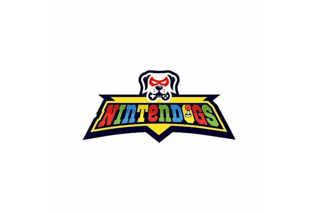design video game themed show logo