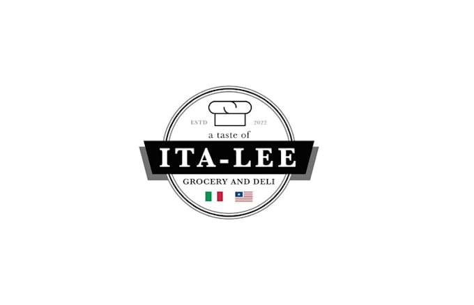 unique grocery deli logo design