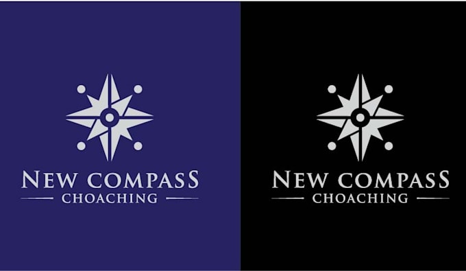 Compass Logo Esign Modern Design modern compass logo by Nina_bode | Fiverr