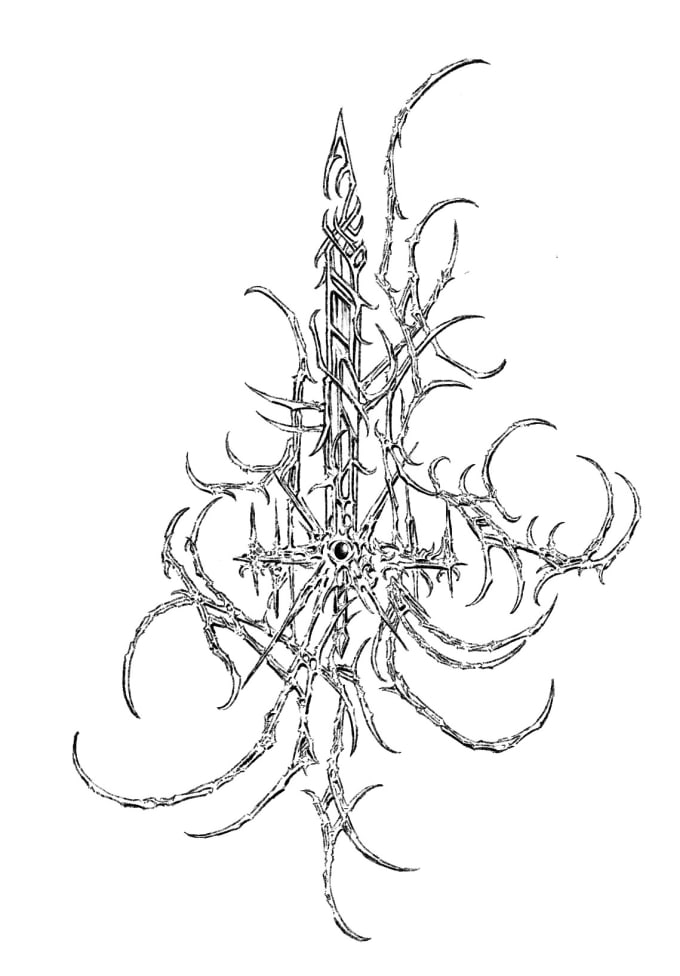 Draw customized cyber sigilism art or tattoo pieces by Micharoni Fiverr