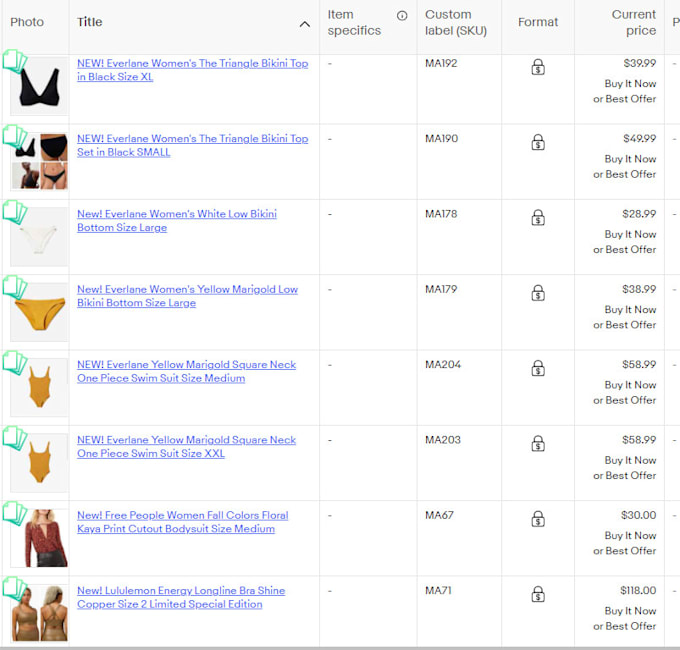 do product listing,ebay product listing, ebay SEO, cross listing