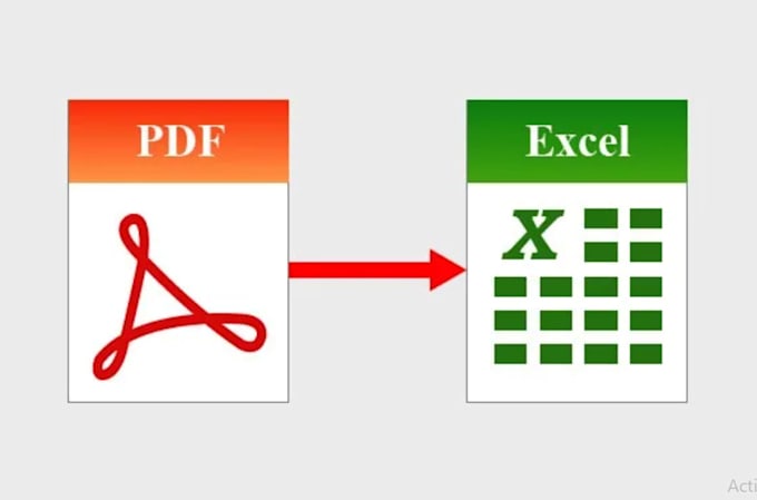 convert PDF to excel or scan pages to excel or google sheet
