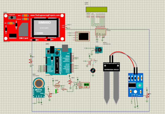 Contruct realtime based circuit and circuit simulation by Aboubakar000 ... Circuit Diagram