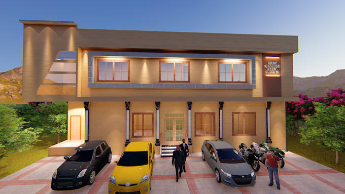 provide professional architectural 3d modelling services