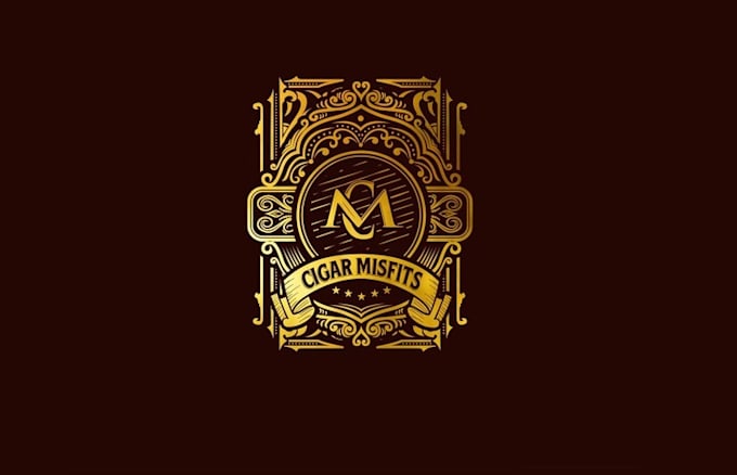 unique cigar misfits logo design