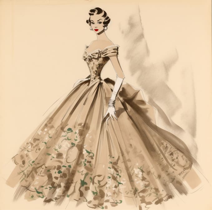 Draw fashion illustration or sketch and design collections by ...